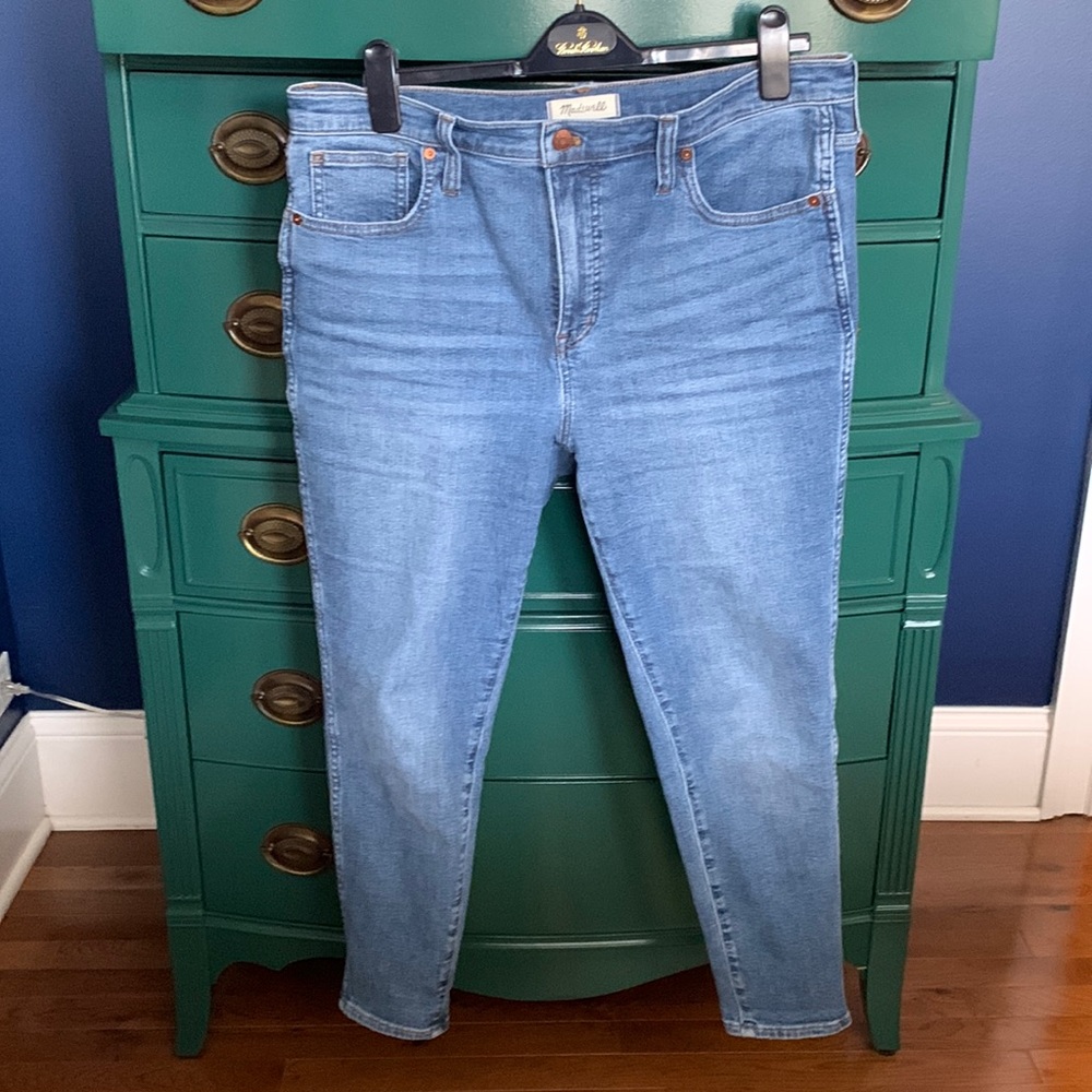 Madewell 10” high-rise skinny crop